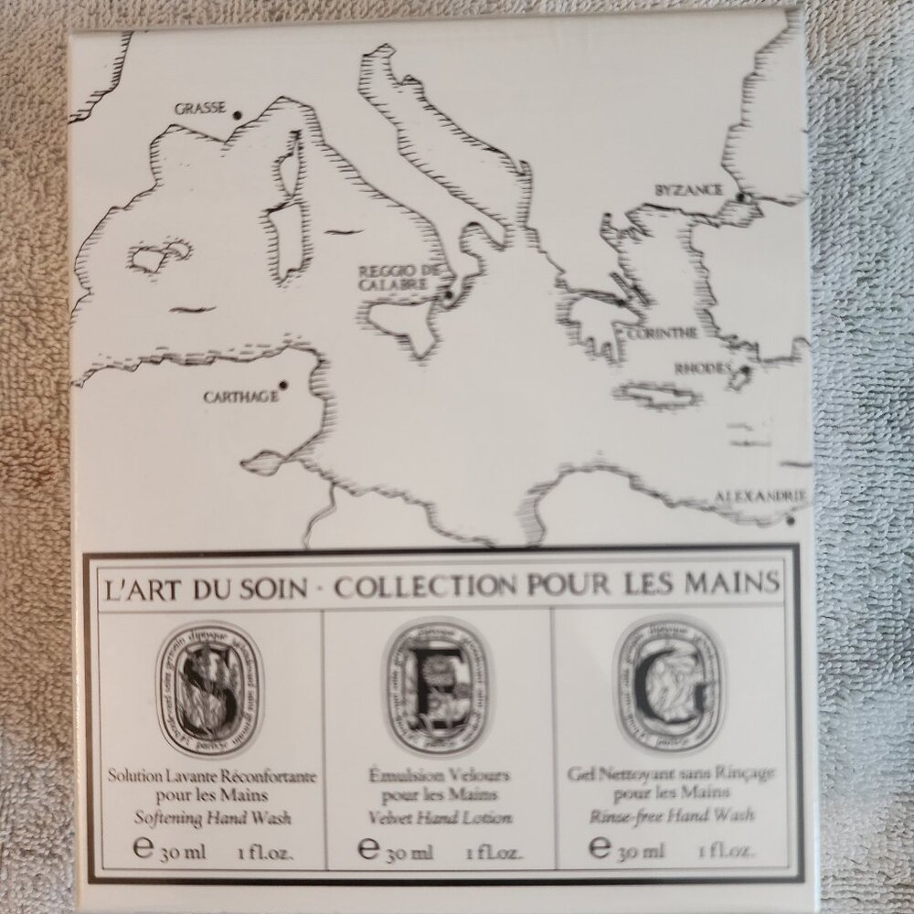 Diptyque - L'art de Soin gift pack in original packaging